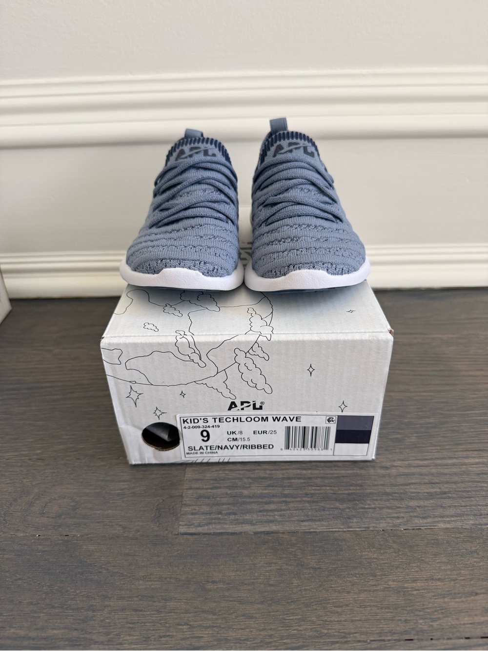 APL Kids Techloom Wave Sneakers - Slate/Navy